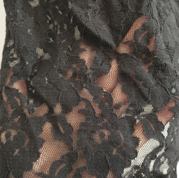 Lovely Black Lace René Rofé Camisole M/L - Picture 5 of 7